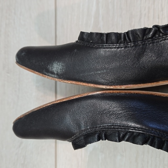 Kate Spade Women Leather Pointed Toe Loafer Slip on shoes flats sz 7M - Picture 10 of 14